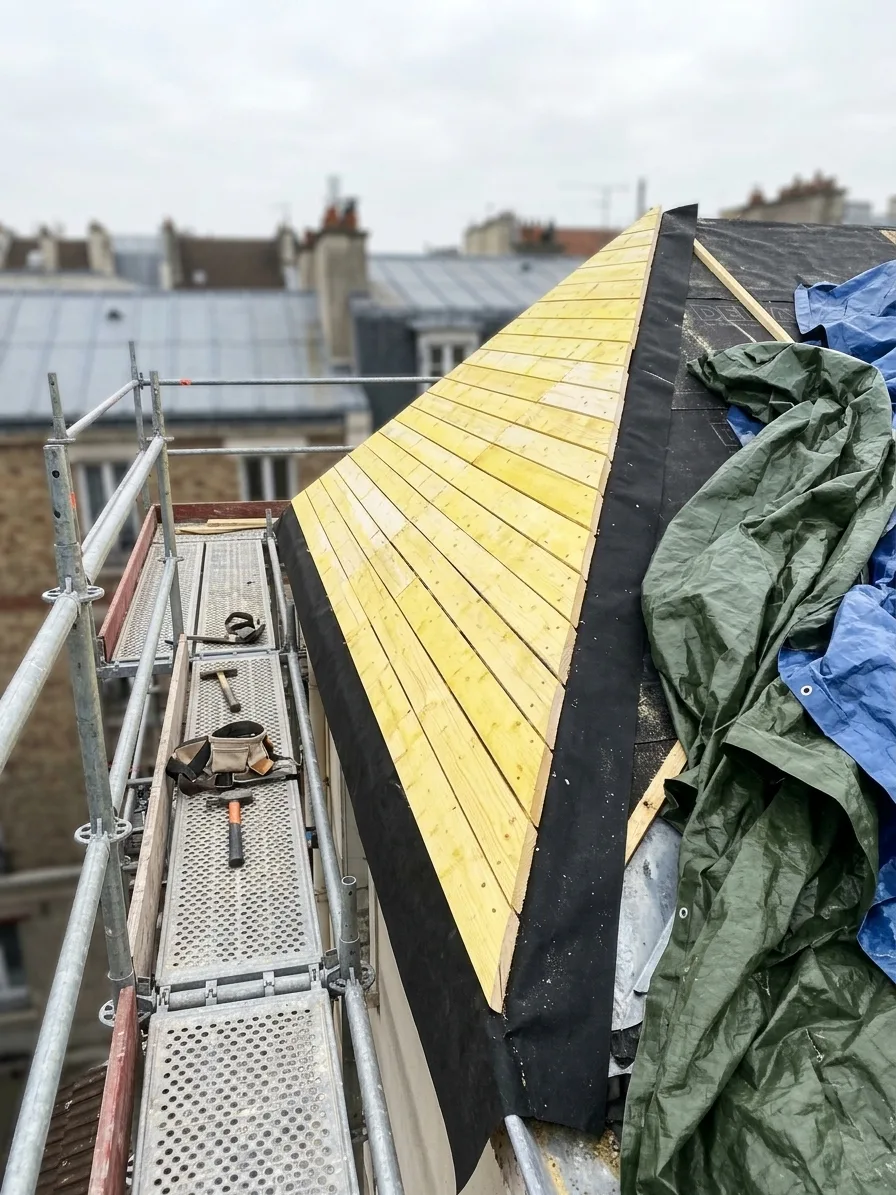 Réfection complète de toiture à Torcy Réfection complète de toiture à Torcy