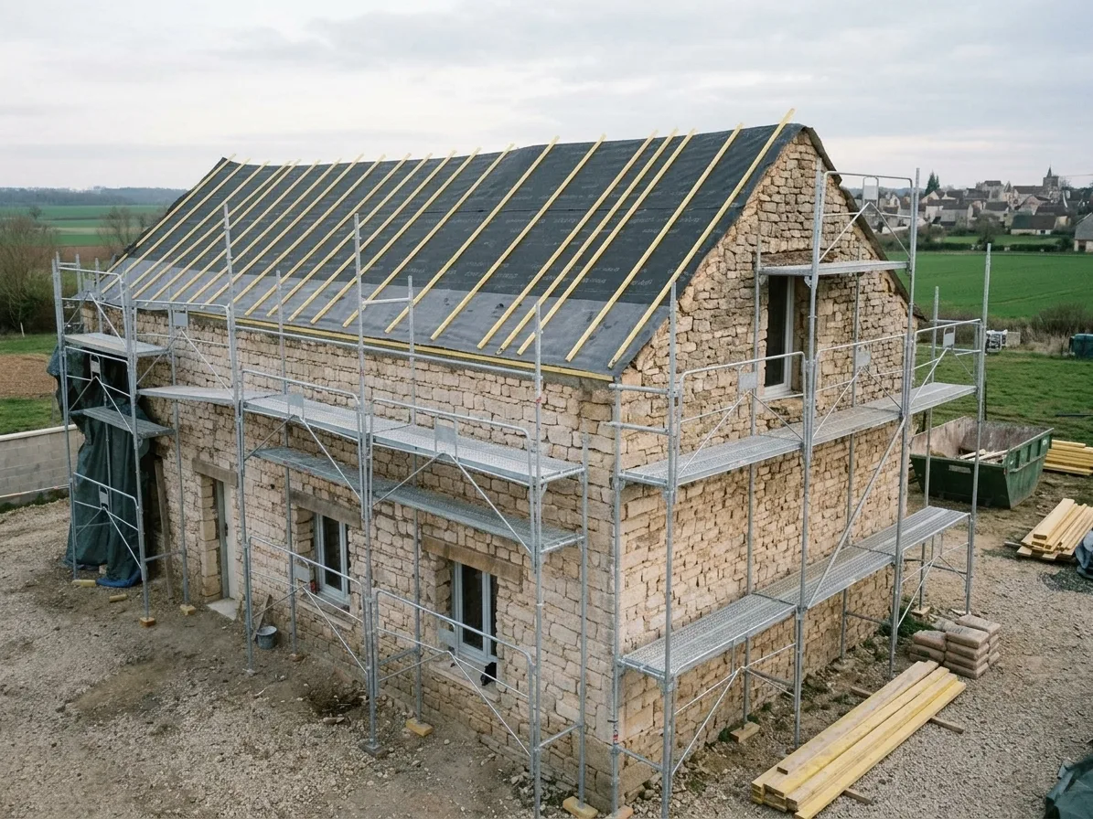 Réfection complète de toiture à Torcy Réfection complète de toiture à Torcy